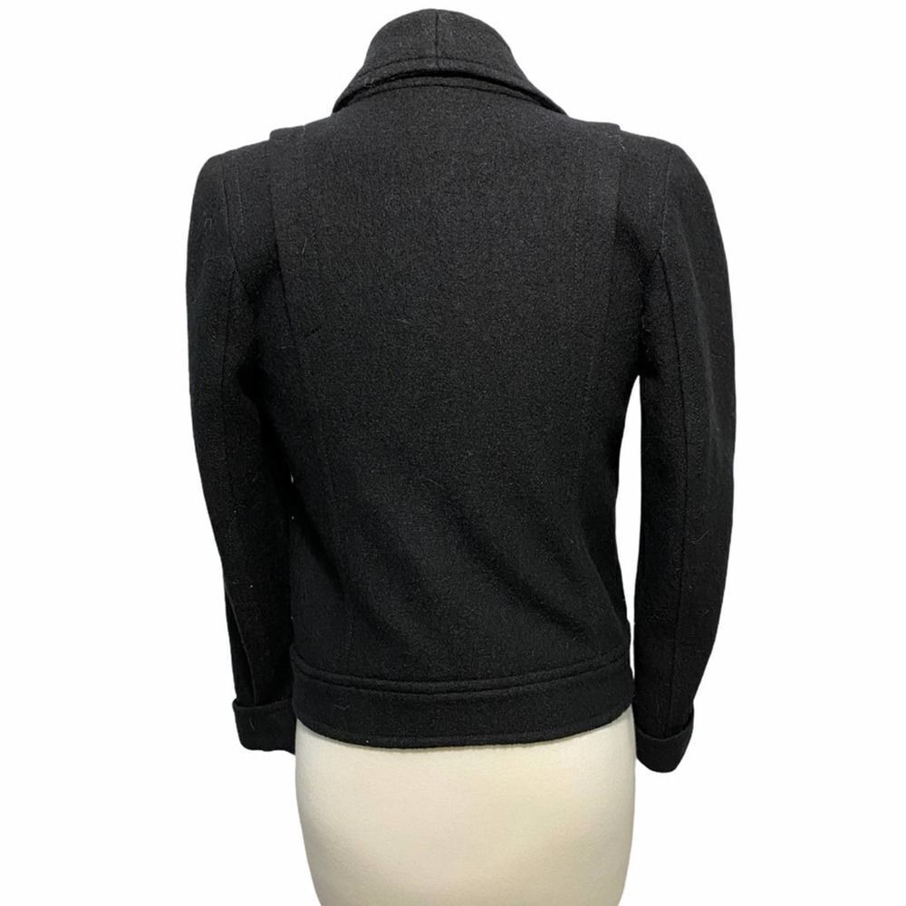 Loft Wool Blazer Double Breasted Gemstones Black 2 - Picture 12 of 15